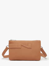 Crossbody Tas Florence Leder Nathan baume Bruin n city 4